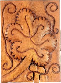 Hand Carved Wooden Tree of Life  ~ OOAK Christmas & Birthday Gift