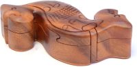 Hand Carved Wooden Celtic Viking Snake  ~ OOAK Christmas & Birthday Gift - Image 2