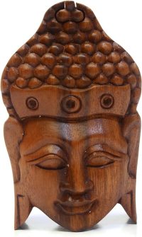 Hand Carved Wooden Buddha  ~ OOAK Christmas & Birthday Gift