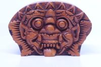 Hand Carved Wooden Scary Bali Mask ~ OOAK Christmas & Birthday Gift