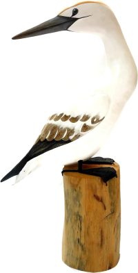 Handcarved Wooden Northern Gannet ~ OOAK Christmas & Birthday Gift - Image 2