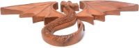 Handcarved Wooden Winged Dragon ~ OOAK Christmas & Birthday Gift - Image 2