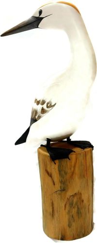 Handcarved Wooden Northern Gannet ~ OOAK Christmas & Birthday Gift - Image 8