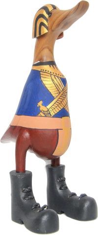 Handcarved Wooden Dictator Ruler King Egypt ~ OOAK Christmas & Birthday Gift - Image 2