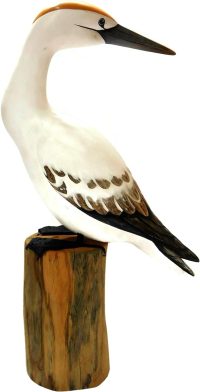 Handcarved Wooden Northern Gannet ~ OOAK Christmas & Birthday Gift - Image 5