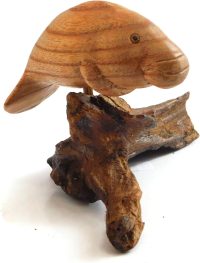 Handcarved Wooden Walrus Parasite ~ OOAK Christmas & Birthday Gift - Image 3