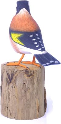 Handcarved Wooden European Goldfinch ~ OOAK Christmas & Birthday Gift - Image 5