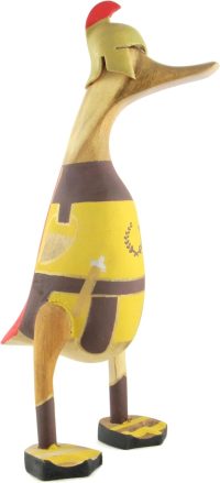 Hand Carved Wooden Bamboo Duck ~ Roman Duck 26.5cm High