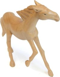 Hand Carved Wooden Animal ~ Horse - Image 2